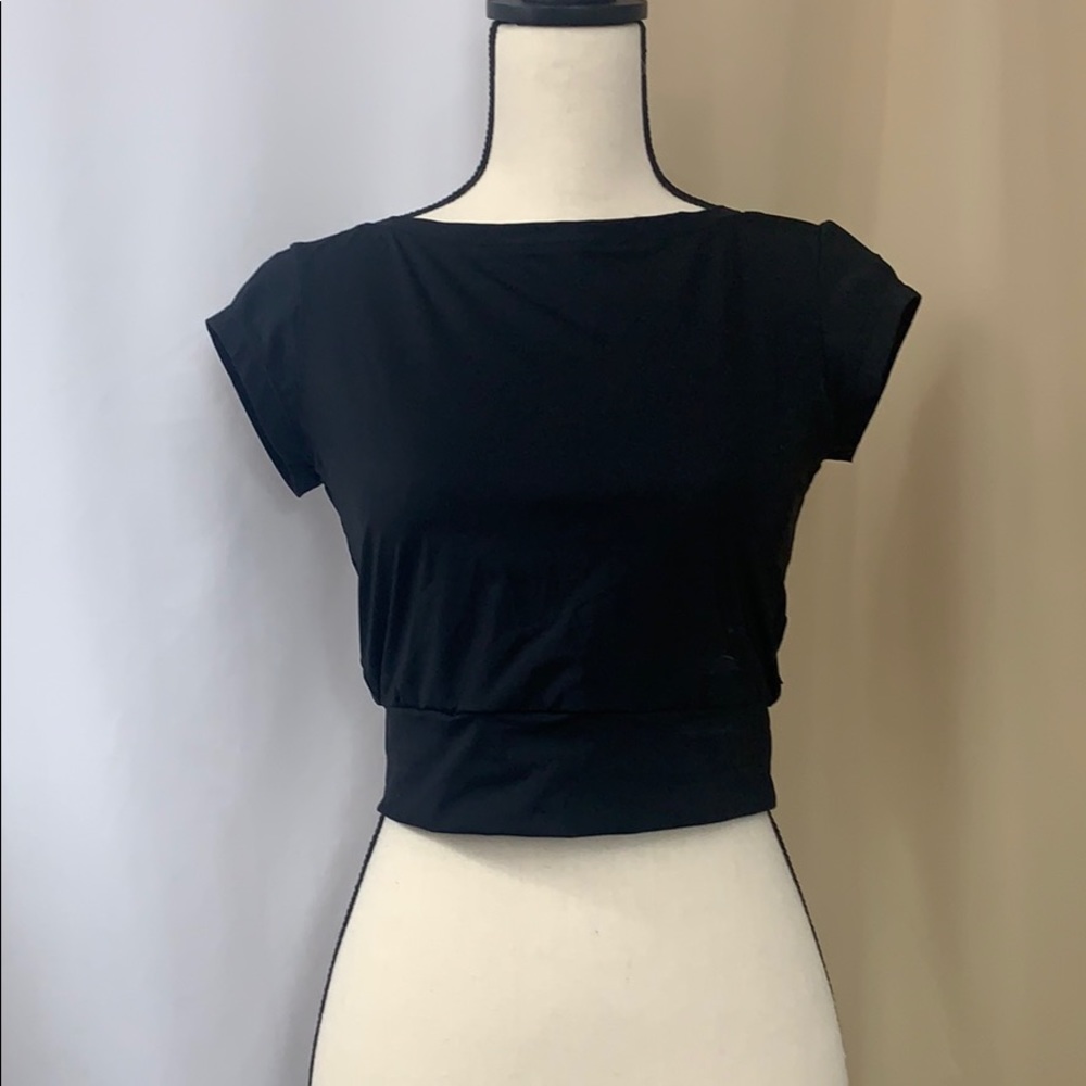 Workout crop top